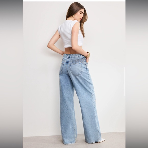 Good American Good Ease Women's Jeans - Picture 4 of 6